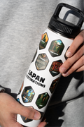cheku Japane Destinations Traveler Bottle in hands