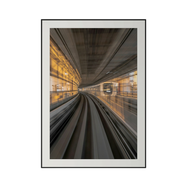 Premium Japan Photo Print — Odaiba Train