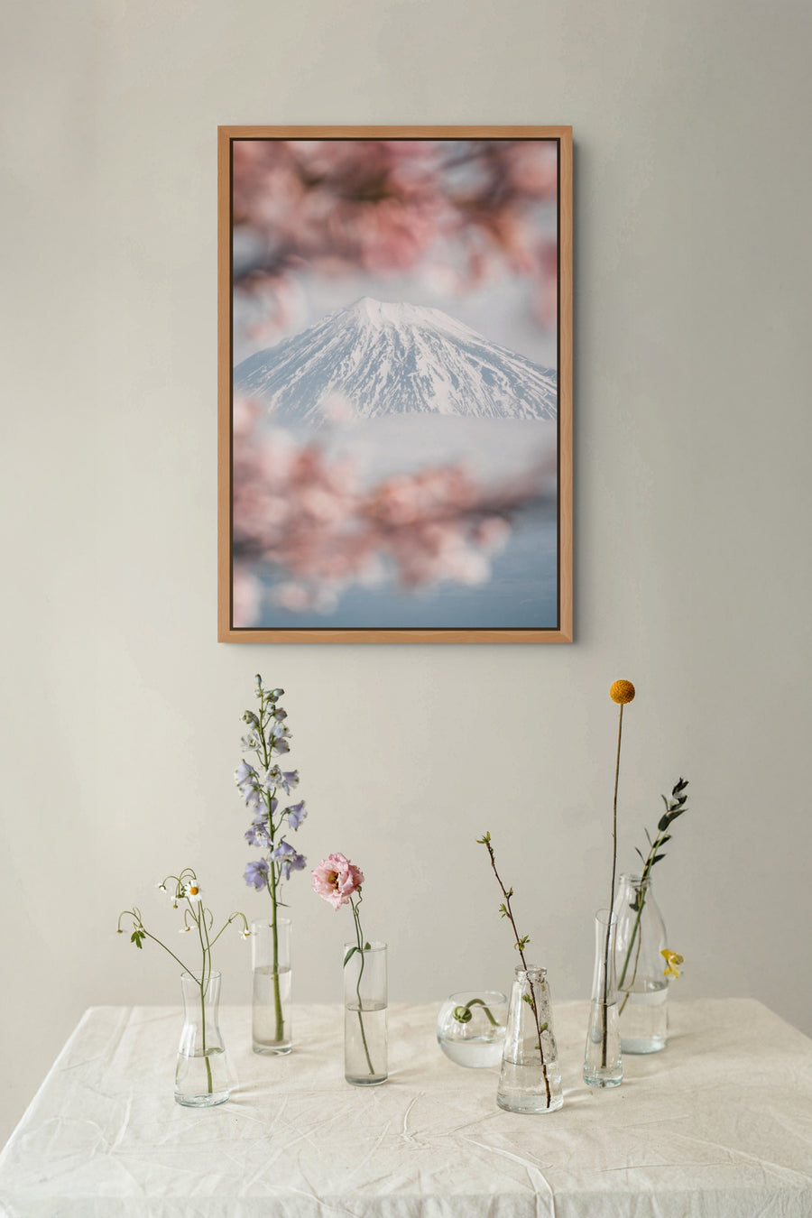 Through the Blossoms framed