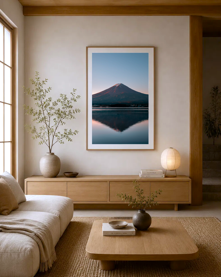 As Fuji Wakes framed