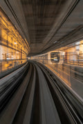 Premium Japan Photo Print — Odaiba Train